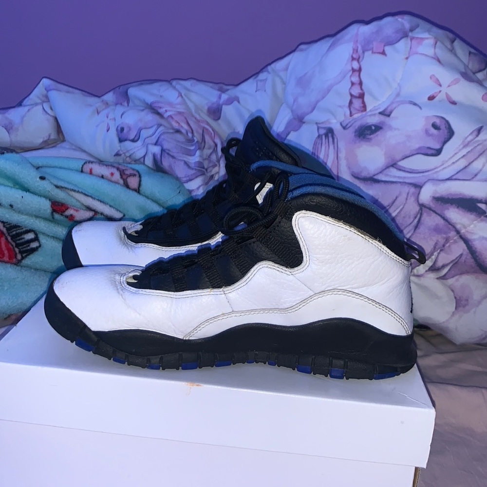 Blue Air Jordan 10s